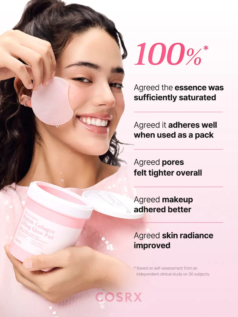 One Step Original Peptide Collagen Lifting Glow Pad - Image 9