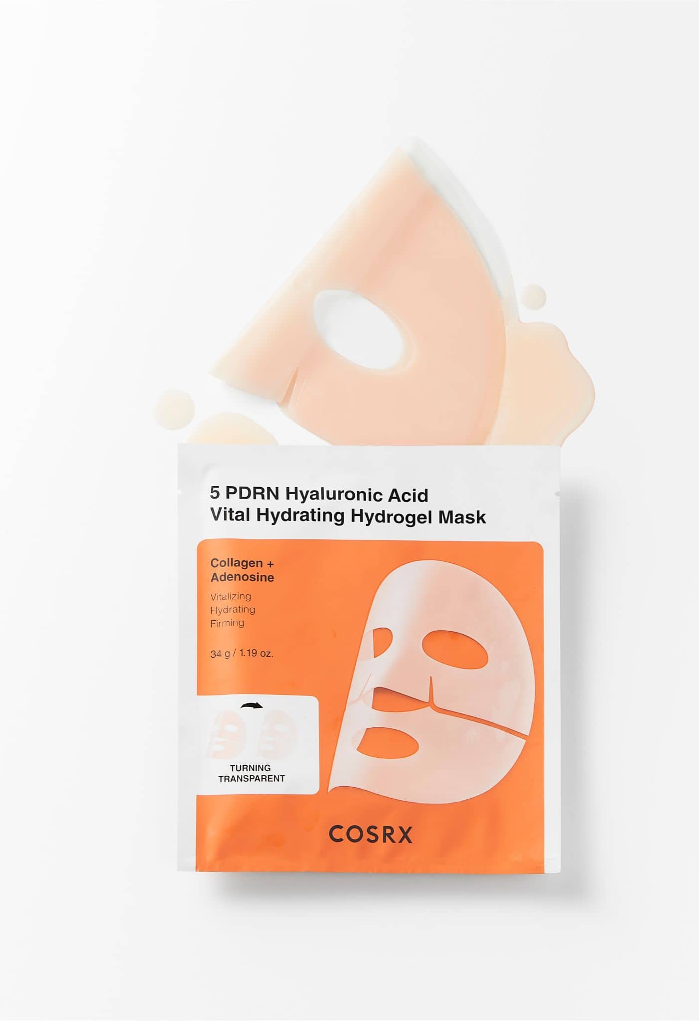 COSRX 5 PDRN Hyaluronic Acid Vital Hydrating Hydrogel Mask - Image 22