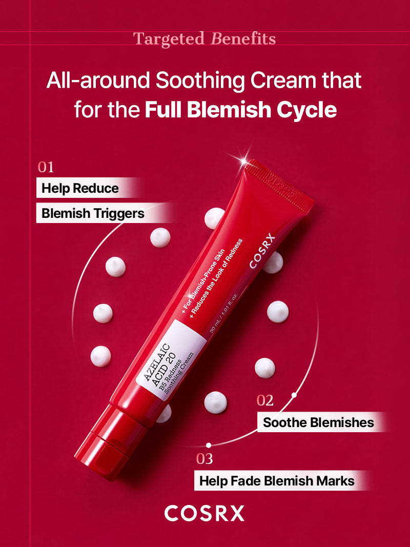 COSRX Azelaic Acid 20 B5 Redness Soothing Cream - Image 5