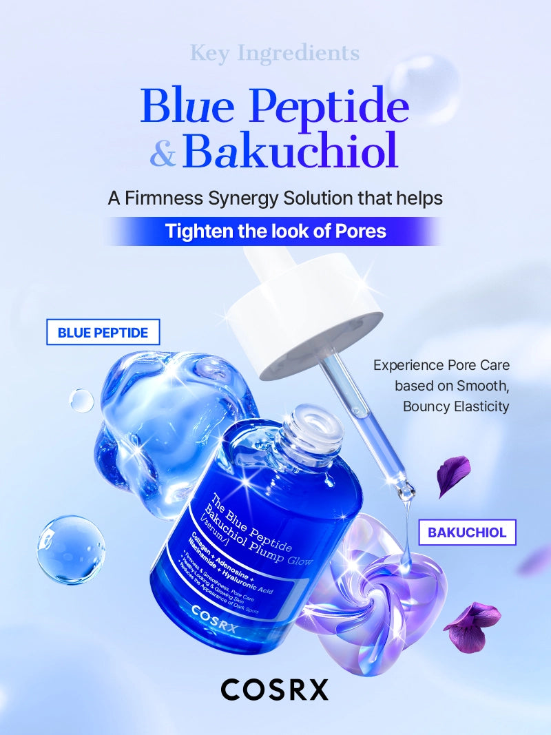 COSRX The Blue Peptide Bakuchiol Plump Glow Serum - Image 12