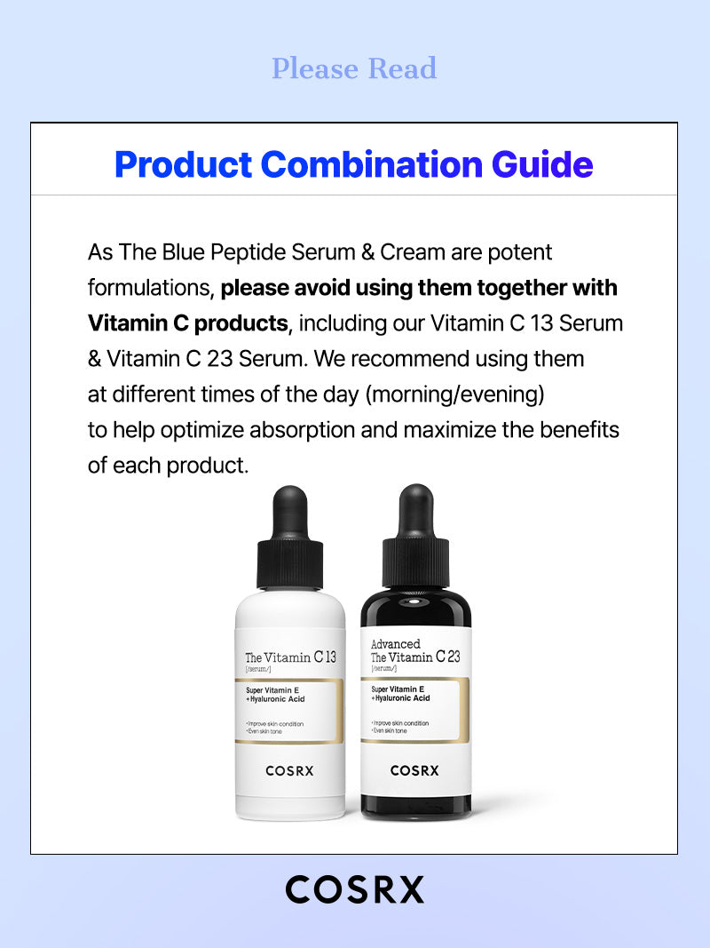 COSRX The Blue Peptide Bakuchiol Plump Glow Serum - Image 3